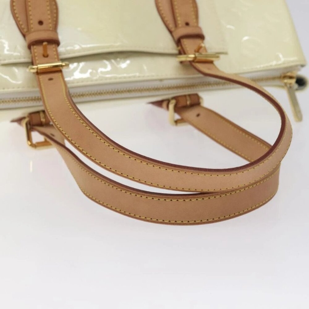 LOUIS VUITTON Monogram Vernis Rosewood Avenue Hand Bag Perle - Picture 7 of 16
